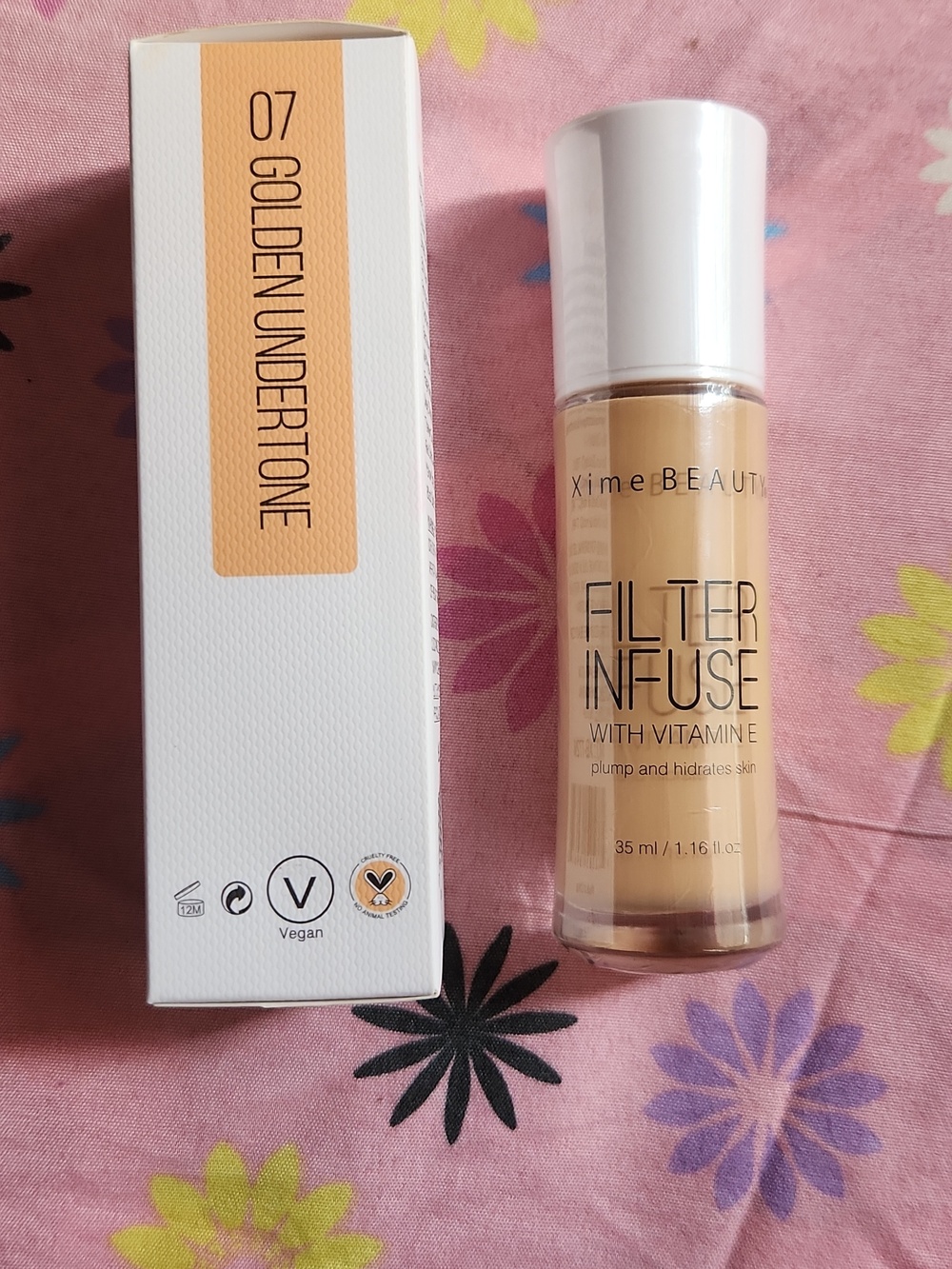 Foundation Makiup Coverage Tone Golden Undertone
